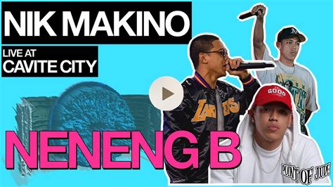 @NikMakino Performs Neneng B. Live .